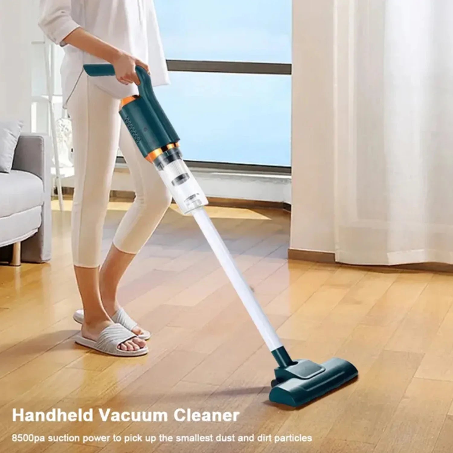 8500Pa Cordless Car Vacuum Cleaner Wireless Handheld Wet Dry 2000mAh
